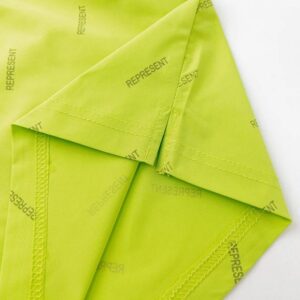 represent logo print shorts multicolor