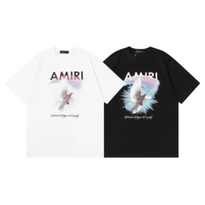 amiri eagle graphic t shirt white