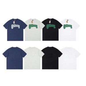stussy graphic logo tee multicolor