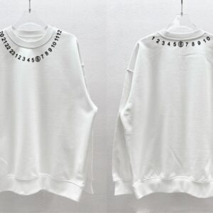 maison margiela mm6 print sweatshirt black