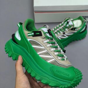 moncler trailgrip gtx rubber sneakers green