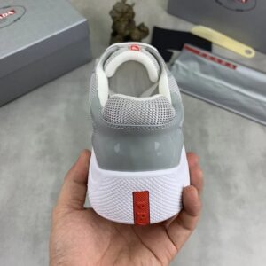 prada casual sneakers grey
