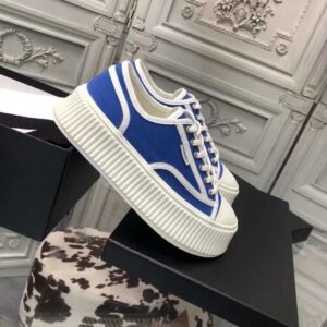 chanel vintage 2021 sneakers blue