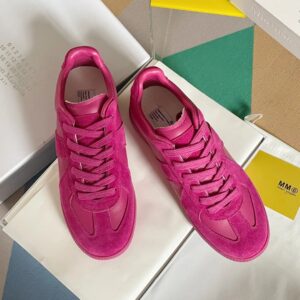 maison margiela mm6 pink german trainers