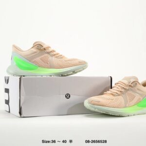 lululemon blissfeel sneakers pink green