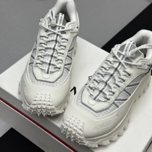 moncler trailgrip gtx white sneakers grey stripes