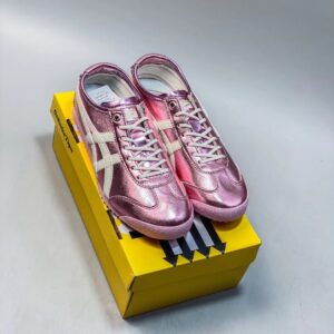 onitsuka tiger mexico 66 slip on sneakers pink