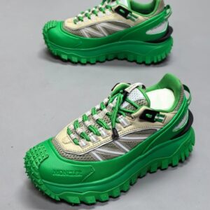 moncler trailgrip gtx rubber sneakers green