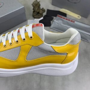 prada casual sneakers yellow