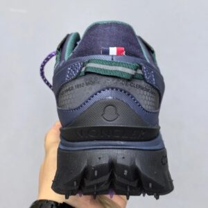 moncler trailgrip gtx rubber sneakers navy blue