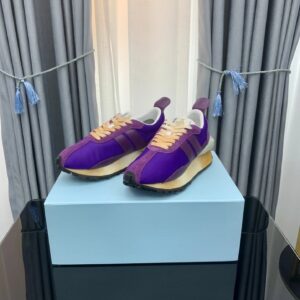 lanvin casual sneakers purple