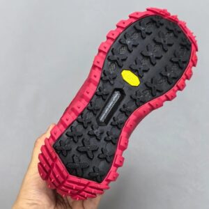 moncler trailgrip gtx rubber sneakers black red
