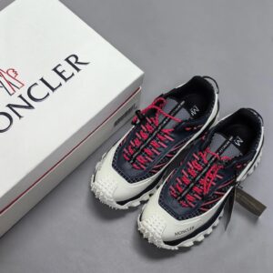 moncler trailgrip gtx rubber white black sneakers red stripes