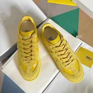 maison margiela mm6 yellow german trainers