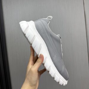 prada re nylon sneakers gray