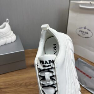 prada re nylon sneakers white