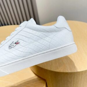 lacoste classic white sneakers