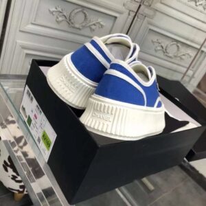 chanel vintage 2021 sneakers blue