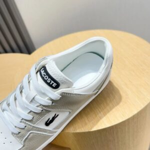 lacoste classic leather sneakers white