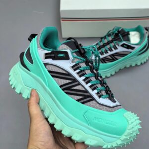 moncler trailgrip gtx rubber sneakers light green