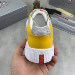 prada casual sneakers yellow