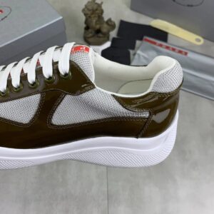 prada casual sneakers brown