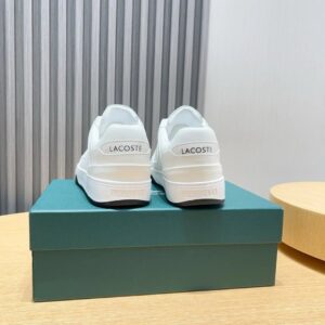 lacoste classic white sneakers