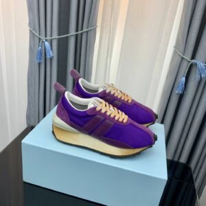 lanvin casual sneakers purple