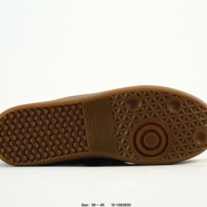 maison margiela leather sneakers black