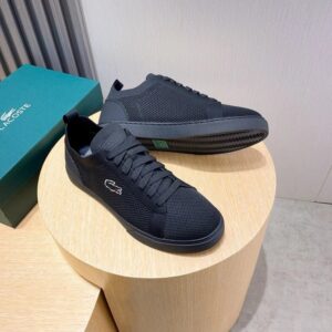 lacoste classic sneakers black
