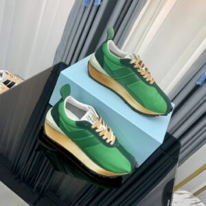 lanvin retro sneakers green