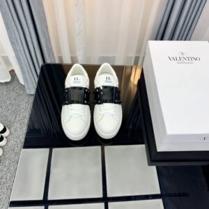 valentino 2022ss sneakers white studded