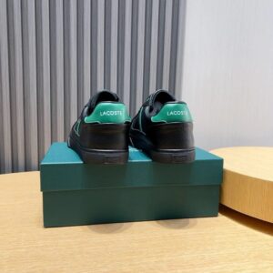 lacoste black casual sneakers