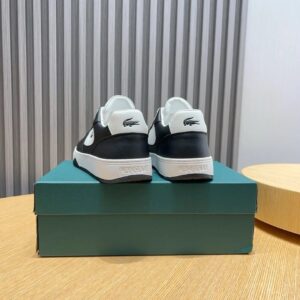 lacoste black white sneakers
