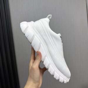 prada re nylon sneakers white