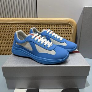 prada americas cup blue sneakers