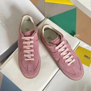 maison margiela mm6 german trainers pink