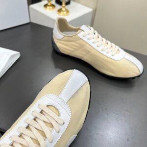 maison margiela mm6 sinters beige trainers