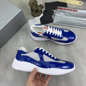prada casual sneakers blue