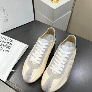 maison margiela mm6 sinters trainers beige