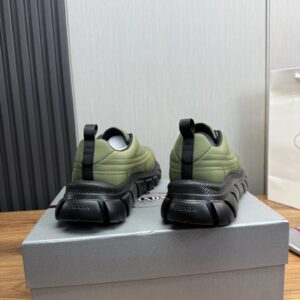 prada re nylon sneakers green