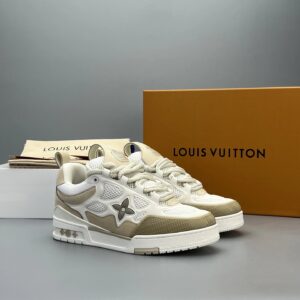 louis vuitton skate sneakers white beige