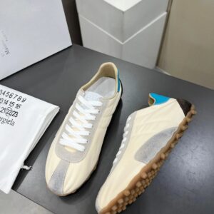maison margiela mm6 sinters trainers beige