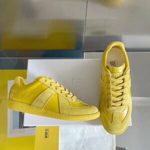 maison margiela mm6 yellow german trainers