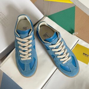 maison margiela mm6 blue german trainers