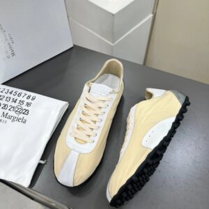 maison margiela mm6 sinters beige trainers