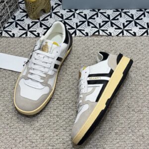 lanvin bumper sneakers white black