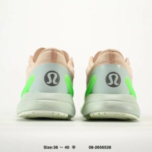 lululemon blissfeel sneakers pink green
