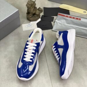 prada casual sneakers blue