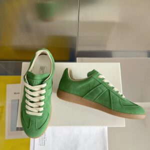 maison margiela mm6 german trainers green